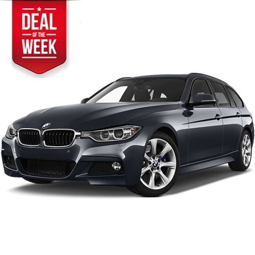 BMW 320d TOURING AUTOMATIC - book a large turbodiesel estate!